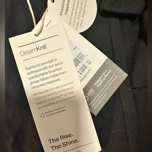 Vuori Black Essential Jumpsuit Size Large NWT - Picture 9 of 14